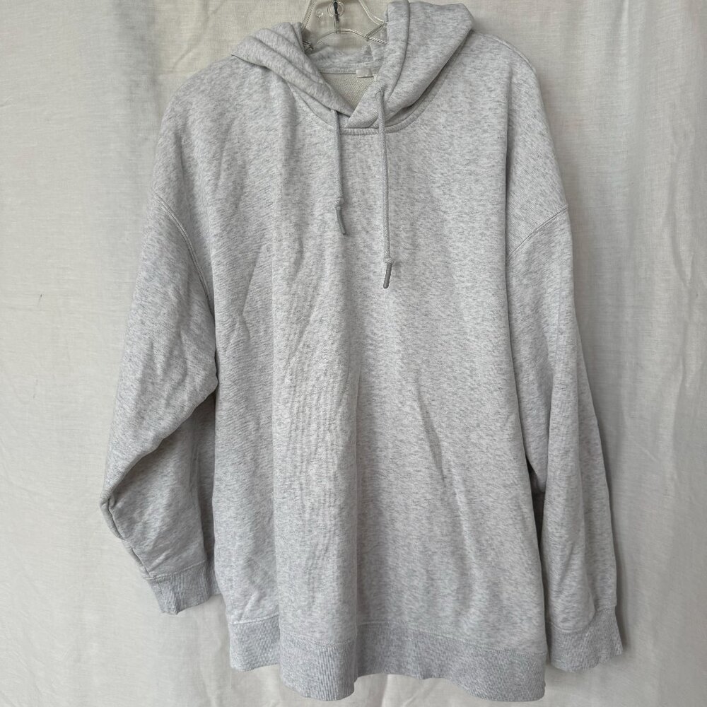 Cos Heather Gray Hoodie